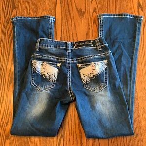 Cedar Rose boot cut size 10
